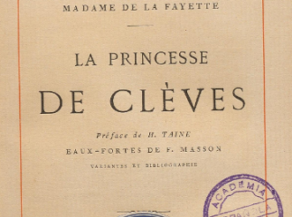 La princesse de Clèves /| Reprod. digital.